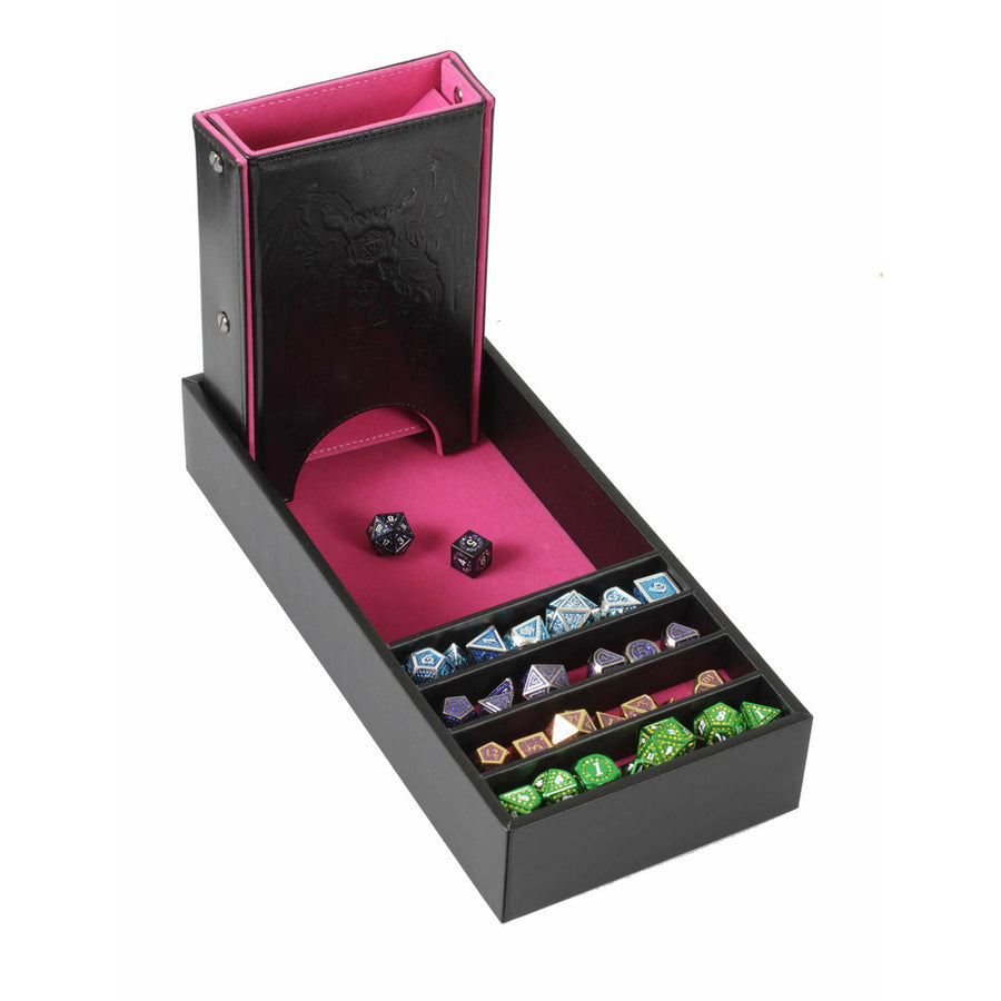 Citadel Dice Tower & Tray: The Rose Coliseum (Pink)
