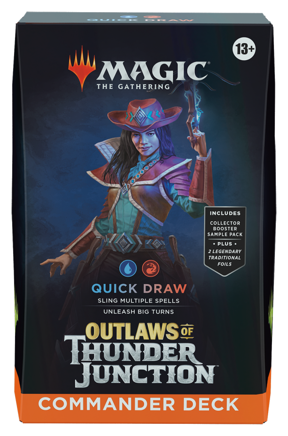 Outlaws of Thunder Junction Commander Deck - Quick Draw (U/R)