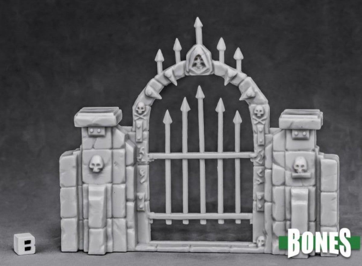 Dark Heaven Bones: Graveyard Fence Gate
