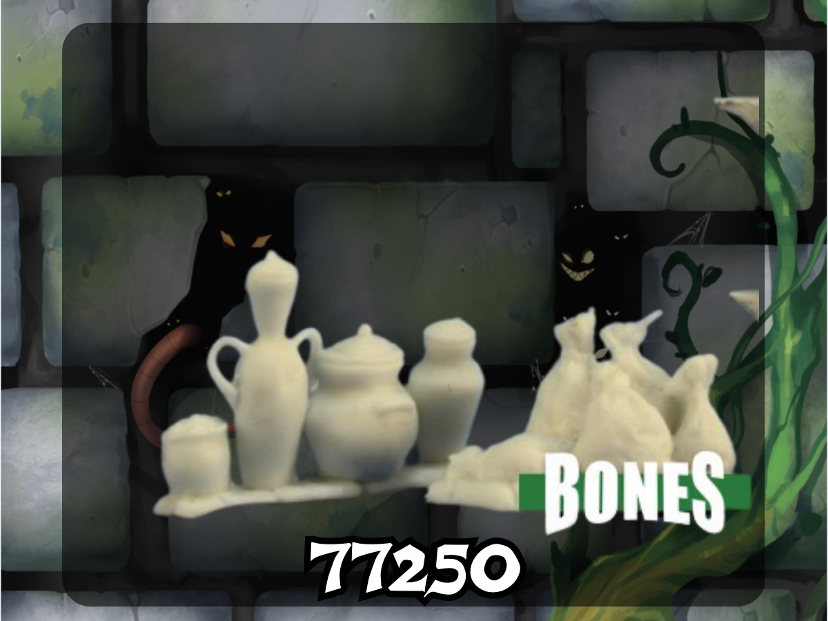 Dark Heaven Bones: Bags and Jars