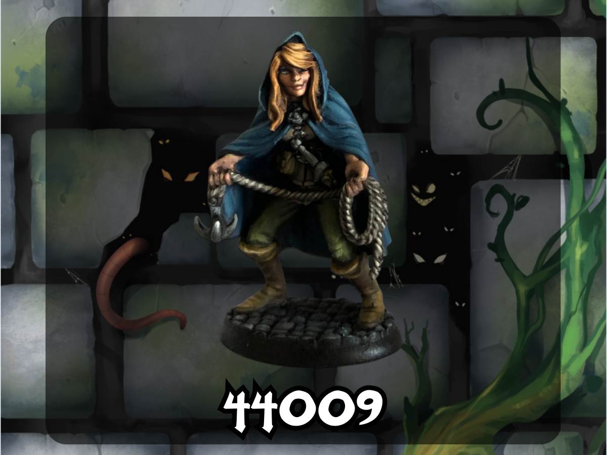 Bones Black: Daschelle, Female Rogue 44009