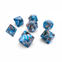 Norse Foundry Stone Dice: Imperial Jasper - Copper Blue