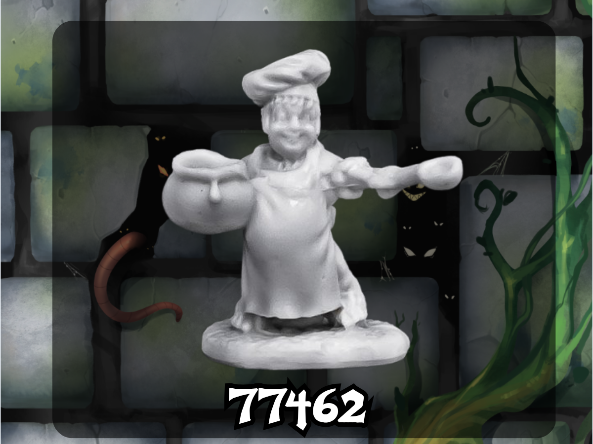 Dark Heaven Bones: Halfling Cook 77462
