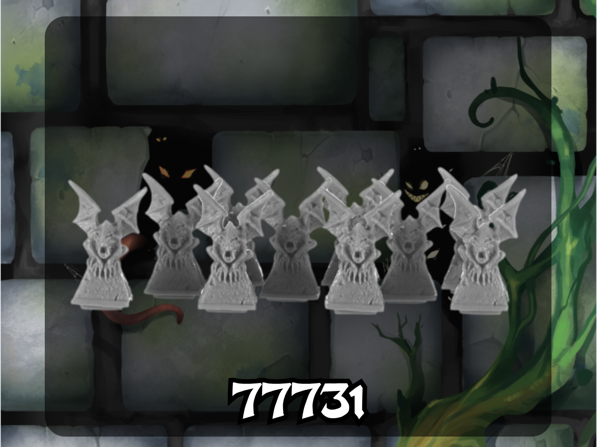 Bones: Gargoyle Pillar Tops 77731