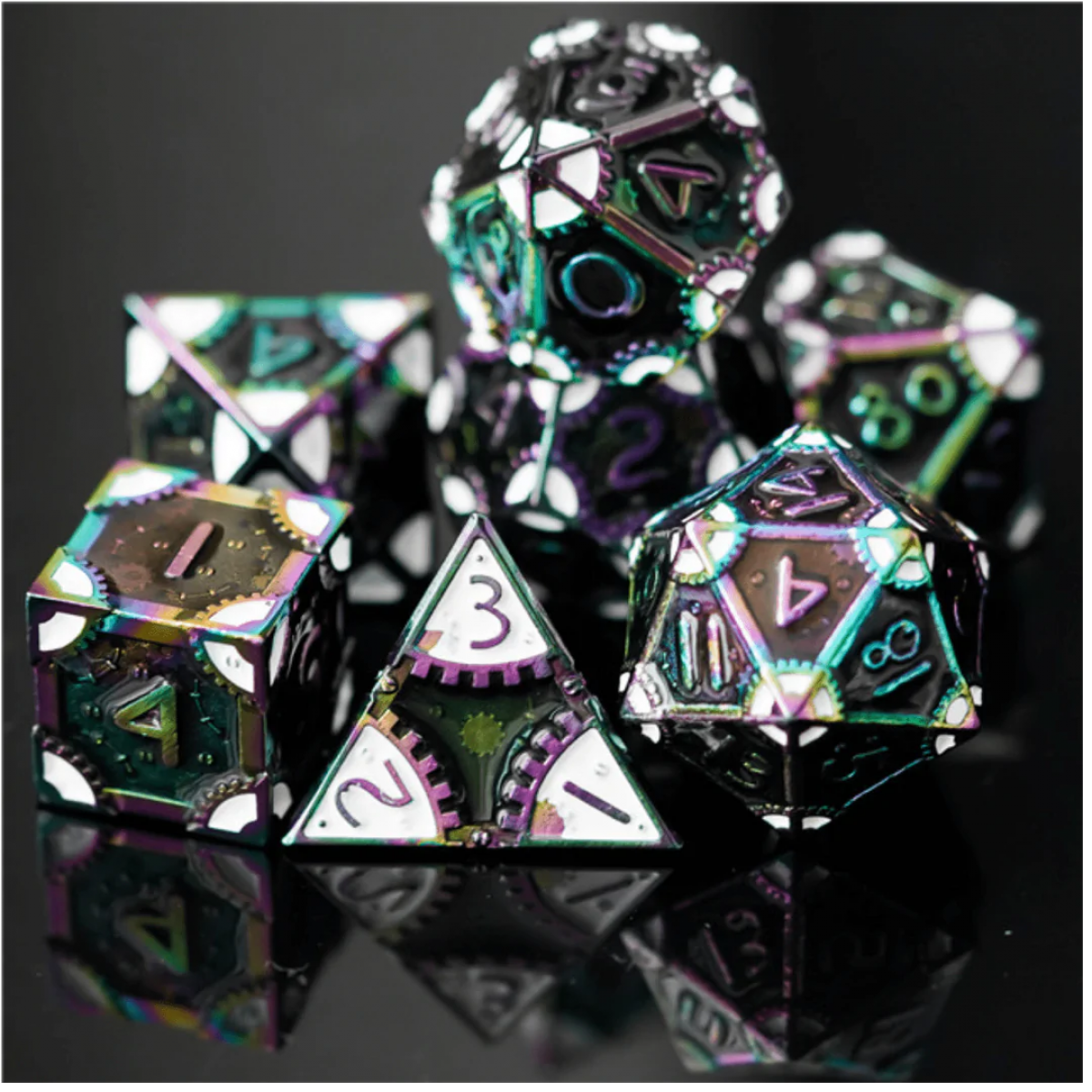 Foam Brain Dice: Steampunk Dark Lord