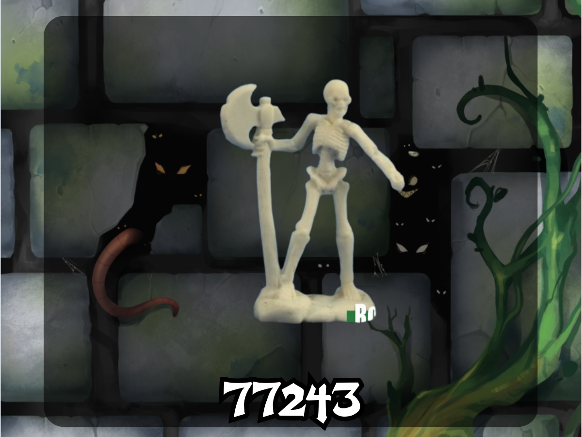 Dark Heaven Bones: Skeleton Warrior Axman