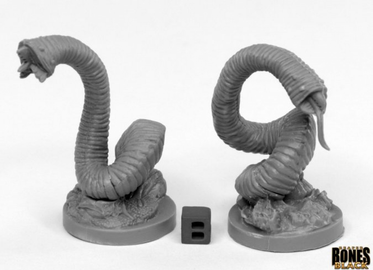 Bones Black: Giant Leeches 44031