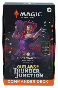 Outlaws of Thunder Junction Commander Deck - Most Wanted (W/B/R)