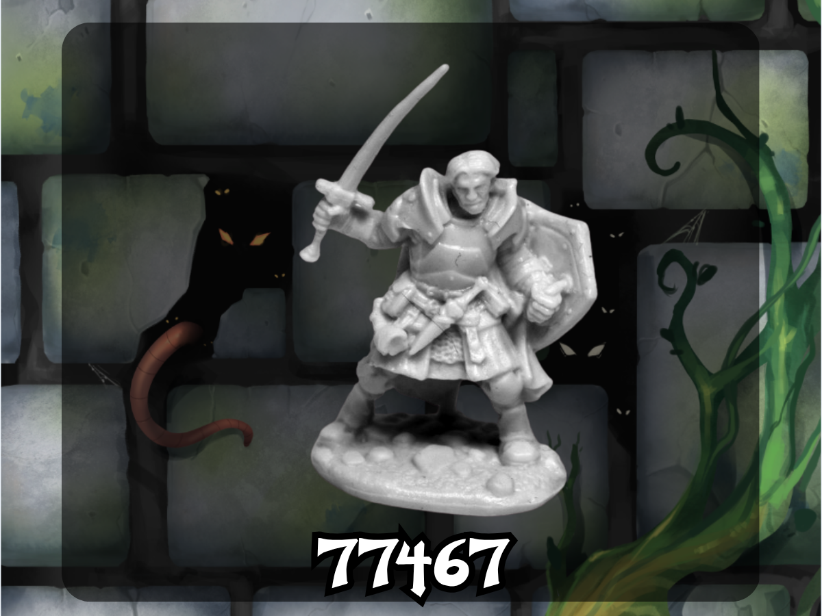 Dark Heaven Bones: Rheagar, Male Fighter 77467