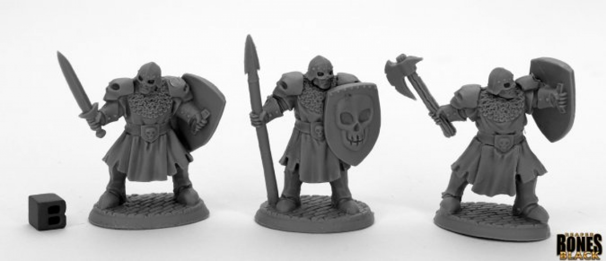 Bones Black: Maggotcrown Men at Arms 44034
