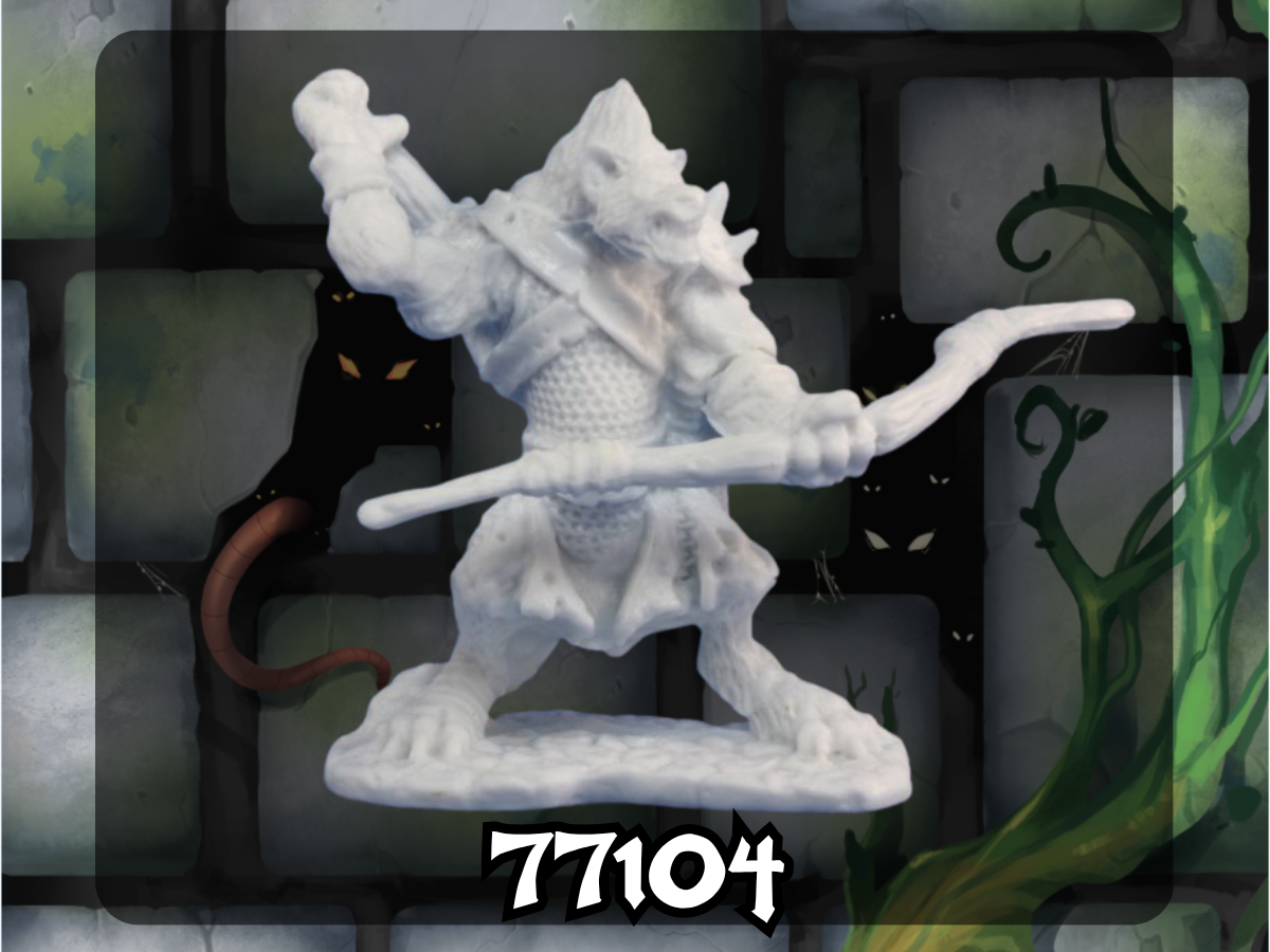 Dark Heaven Bones: Blacktongue, Gnoll Archer 77104