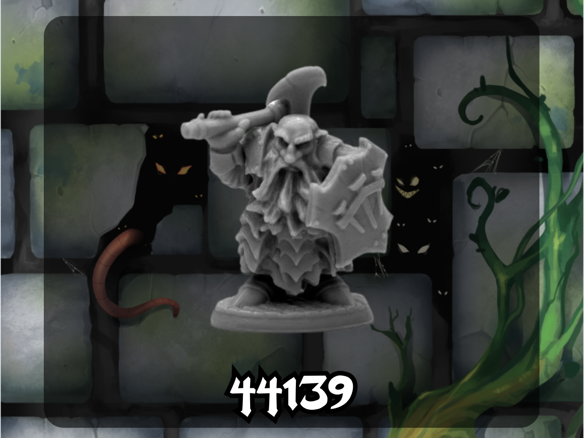Bones Black: Dark Dwarf Cleaver 44139