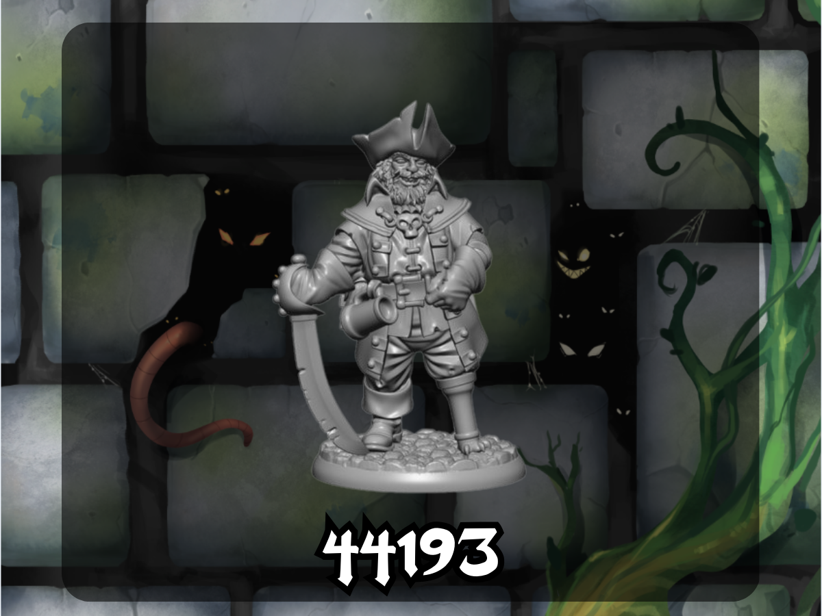 Bones Black: Ghost Pirate Captain 44193