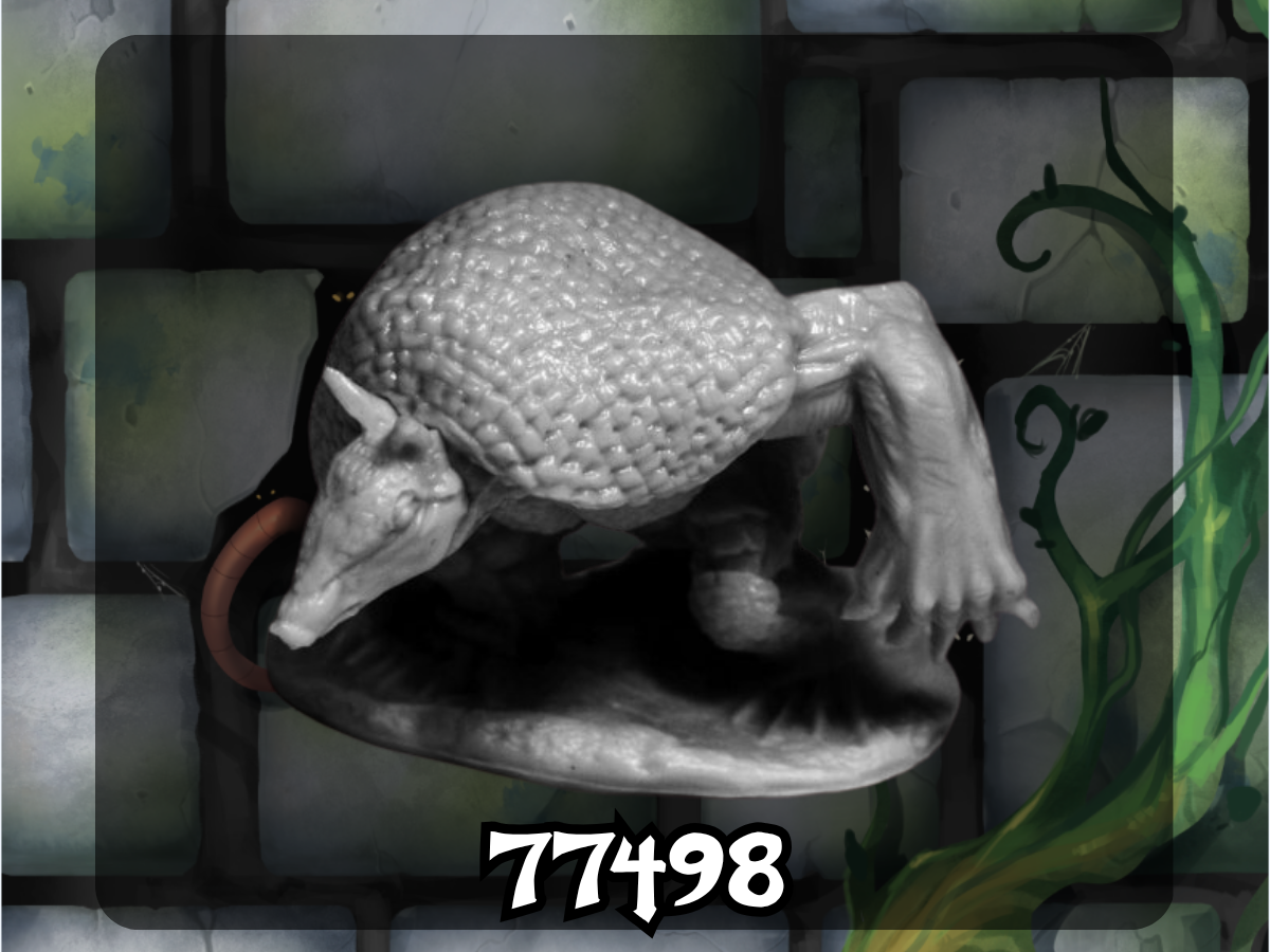 Dark Heaven Bones: Werearmadillo 77498