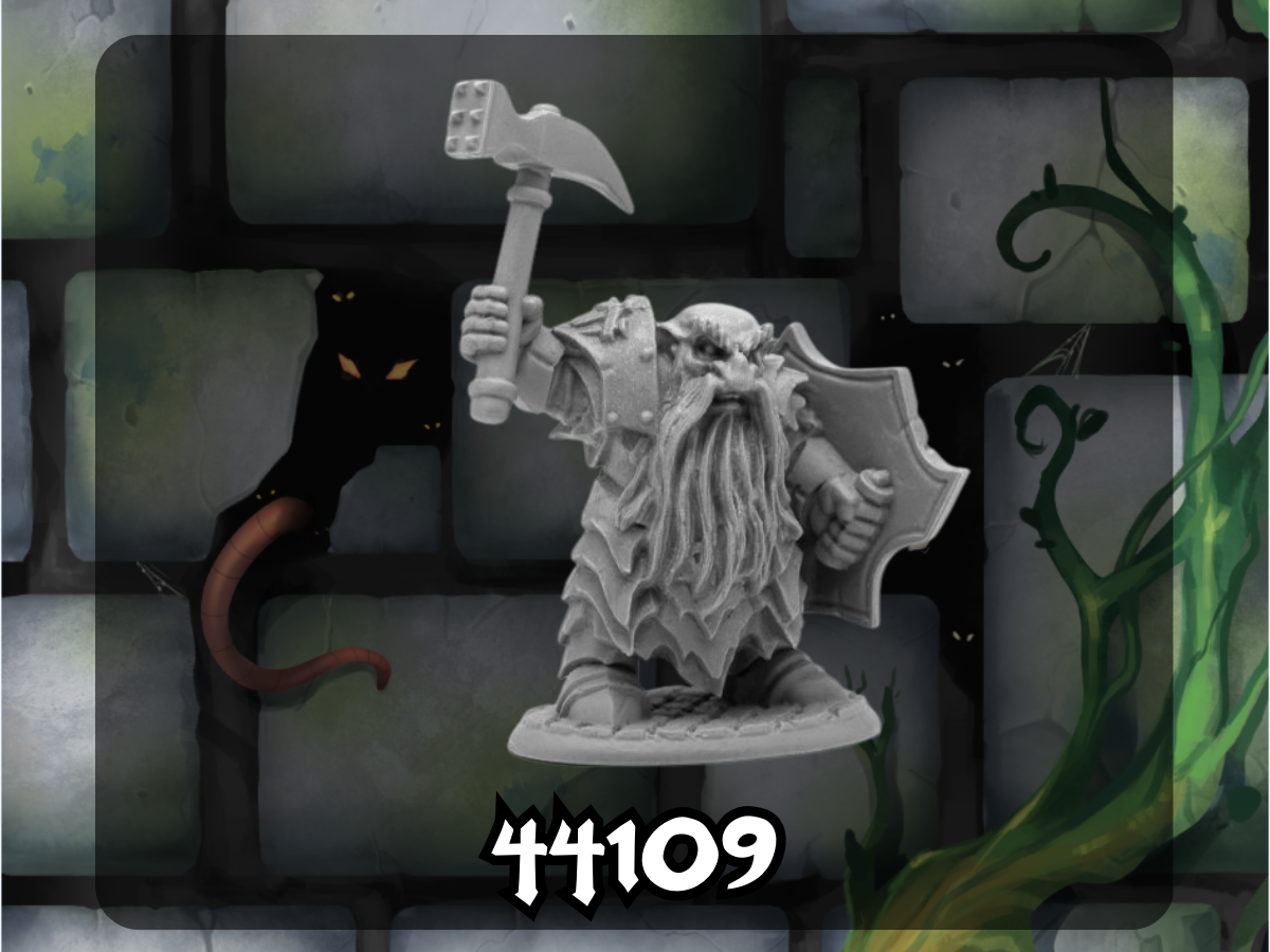 Bones Black: Enlarged Dark Dwarf Smiter 44109