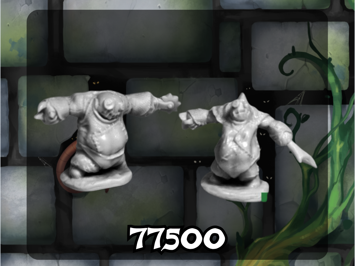 Dark Heaven Bones:  Lesser Stitch Golems 77500
