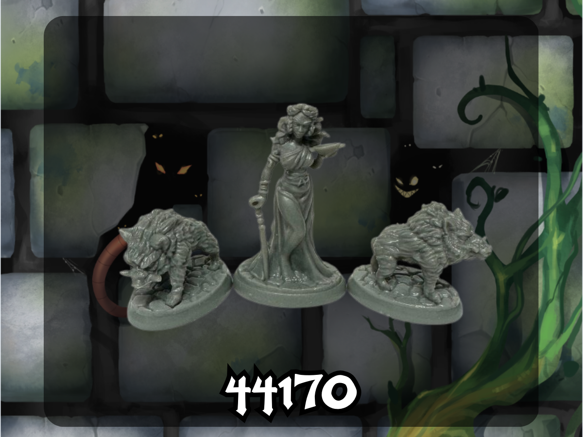 Bones Black: Circe, Greek Sorceress and Pigs 44170