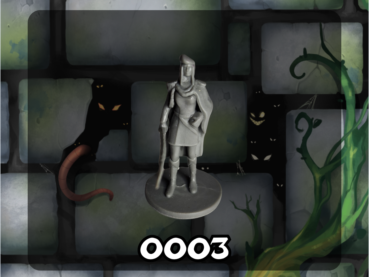 Wildspire Miniatures: Townsfolk - Human Female Warrior