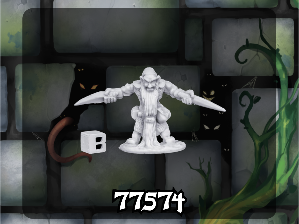 Dark Heaven Bones: Dwarf Royal Weaponmaster 77574
