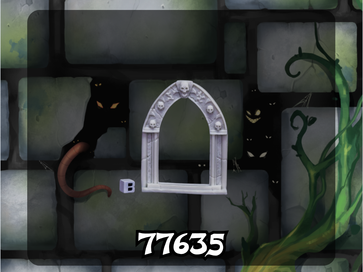 Dark Heaven Bones: Graveyard Archway 77635