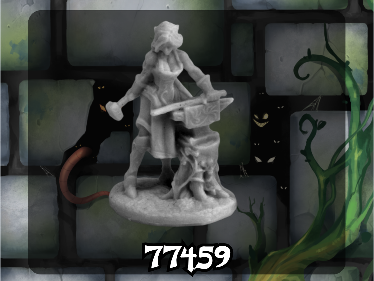 Bones: Elven Blacksmith 77459