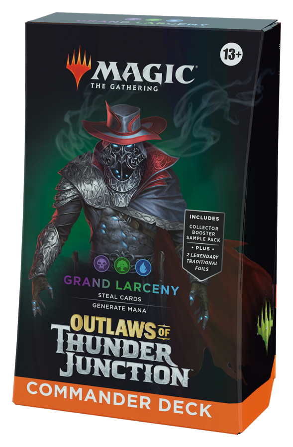 Outlaws of Thunder Junction Commander Deck - Grand Larceny (U/B/G)