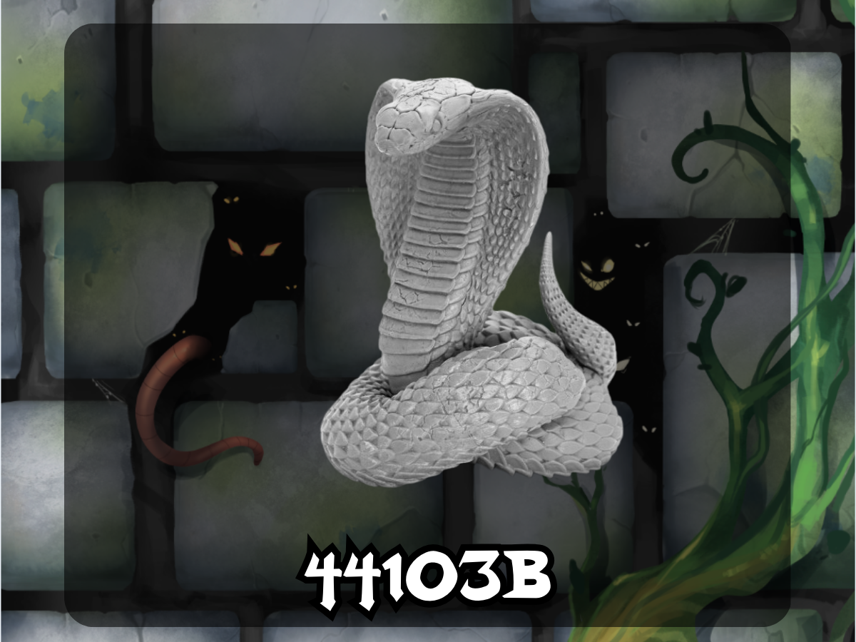 Bones Black: King Cobra 44103B