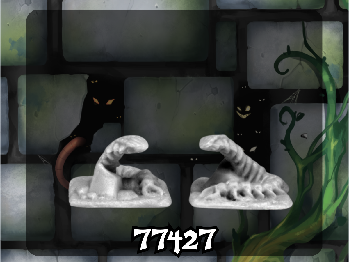 Bones: Dungeon Vermin - Centipede 77427