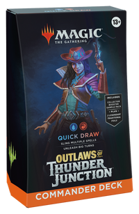 Outlaws of Thunder Junction Commander Deck - Quick Draw (U/R)