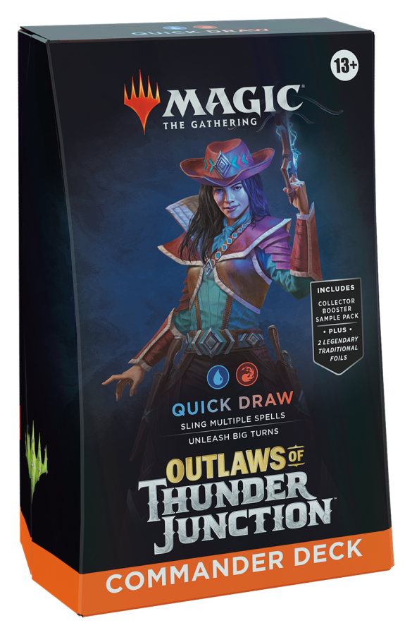 Outlaws of Thunder Junction Commander Deck - Quick Draw (U/R)