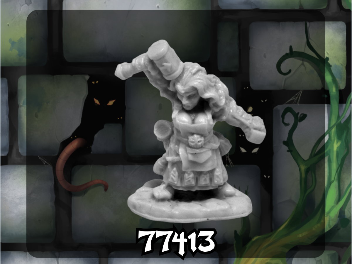 Bones: Margara, Female Dwarf Cleric 77413