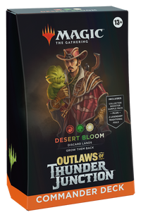 Outlaws of Thunder Junction Commander Deck - Desert Bloom (W/R/G)