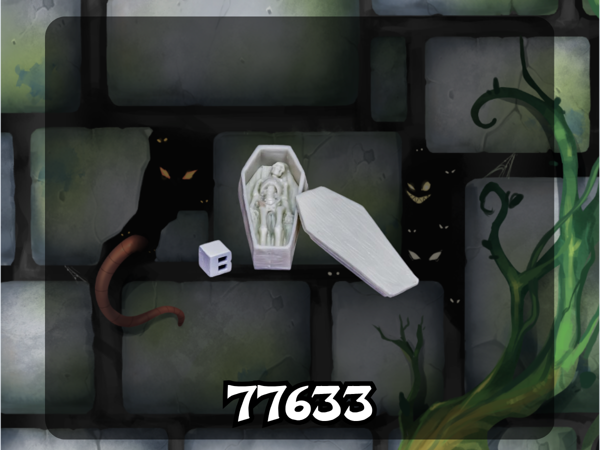 Dark Heaven Bones: Coffin And Corpse 77633