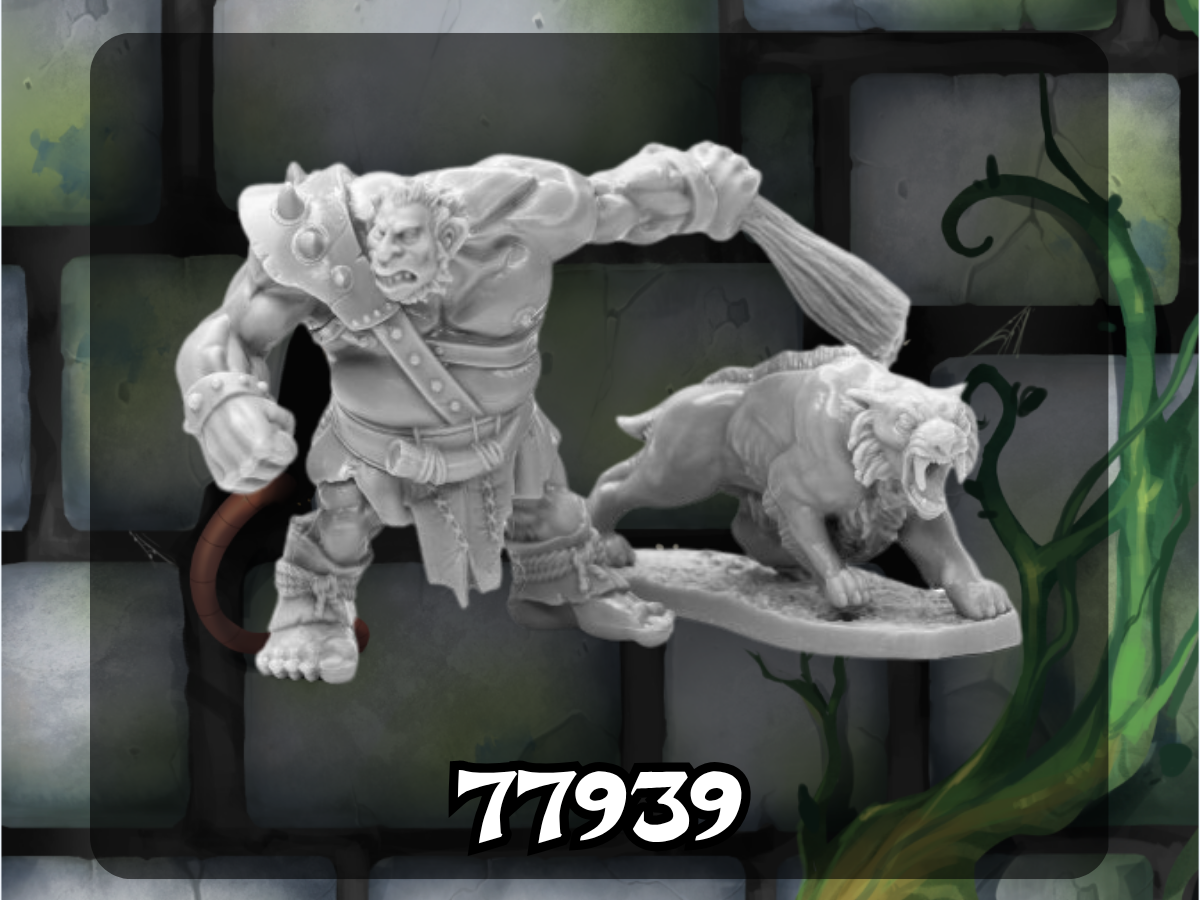 Bones: Hill Giant hunter & Dire Lion 77939L