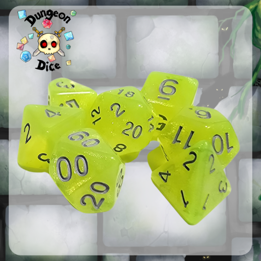 Dungeon Dice Acrylic: Wraithlight