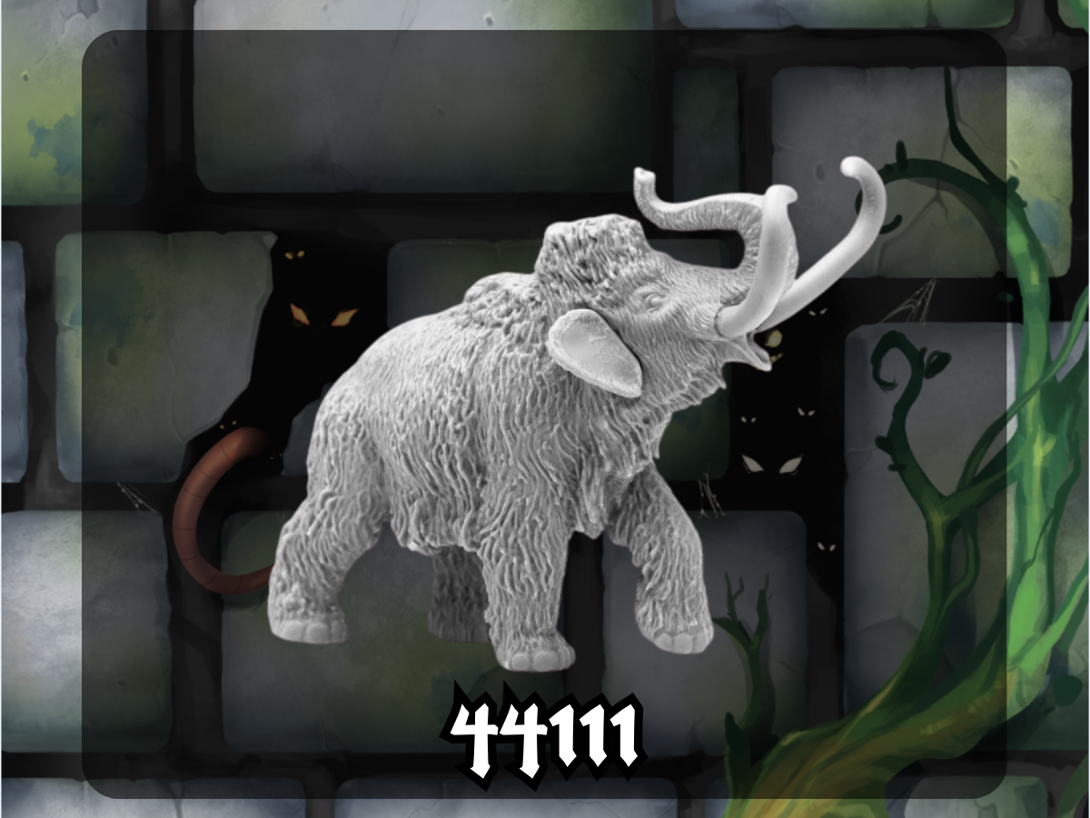 Bones Black: Pygmy Mammoth 44111