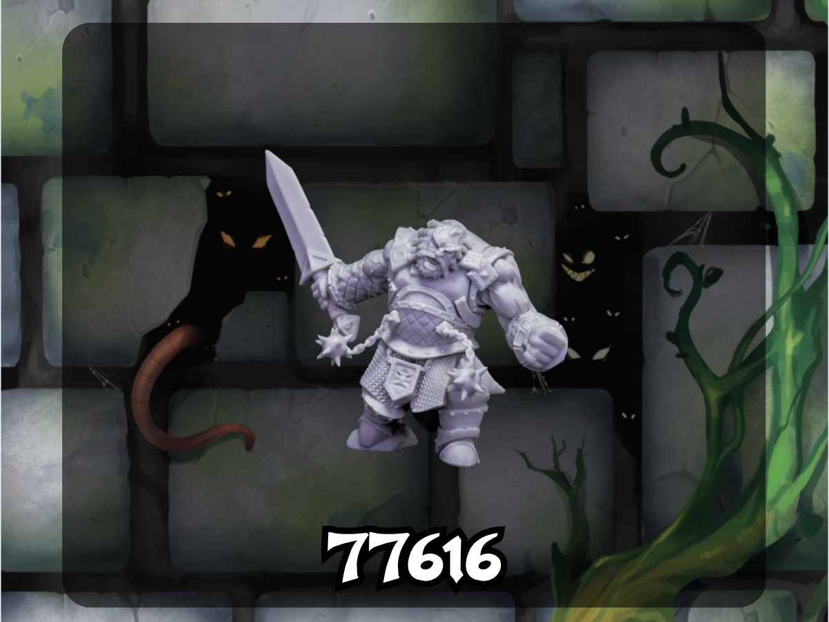 Dark Heaven Bones: Fire Giant Warrior 77616