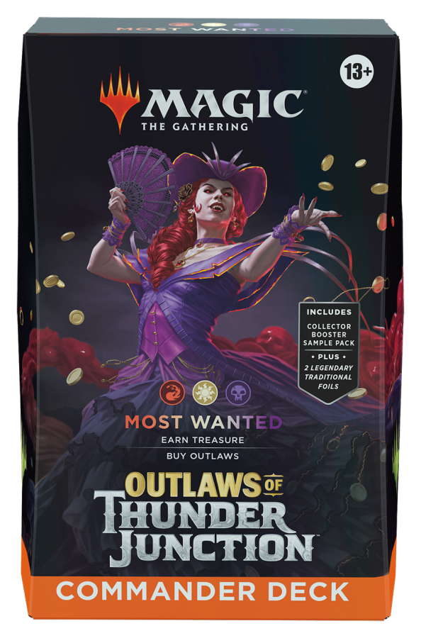 Outlaws of Thunder Junction Commander Deck - Most Wanted (W/B/R)