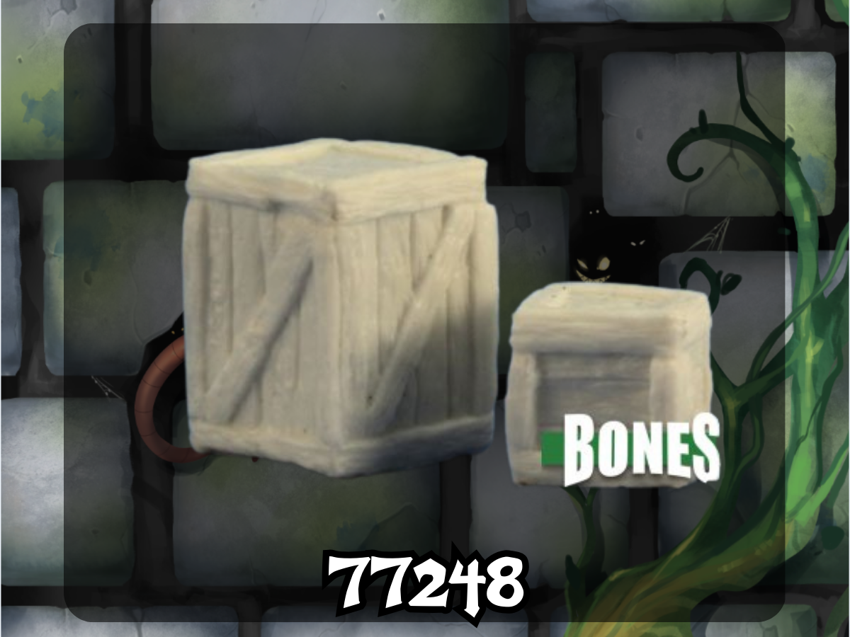 Dark Heaven Bones: Large Crate + Small Crate
