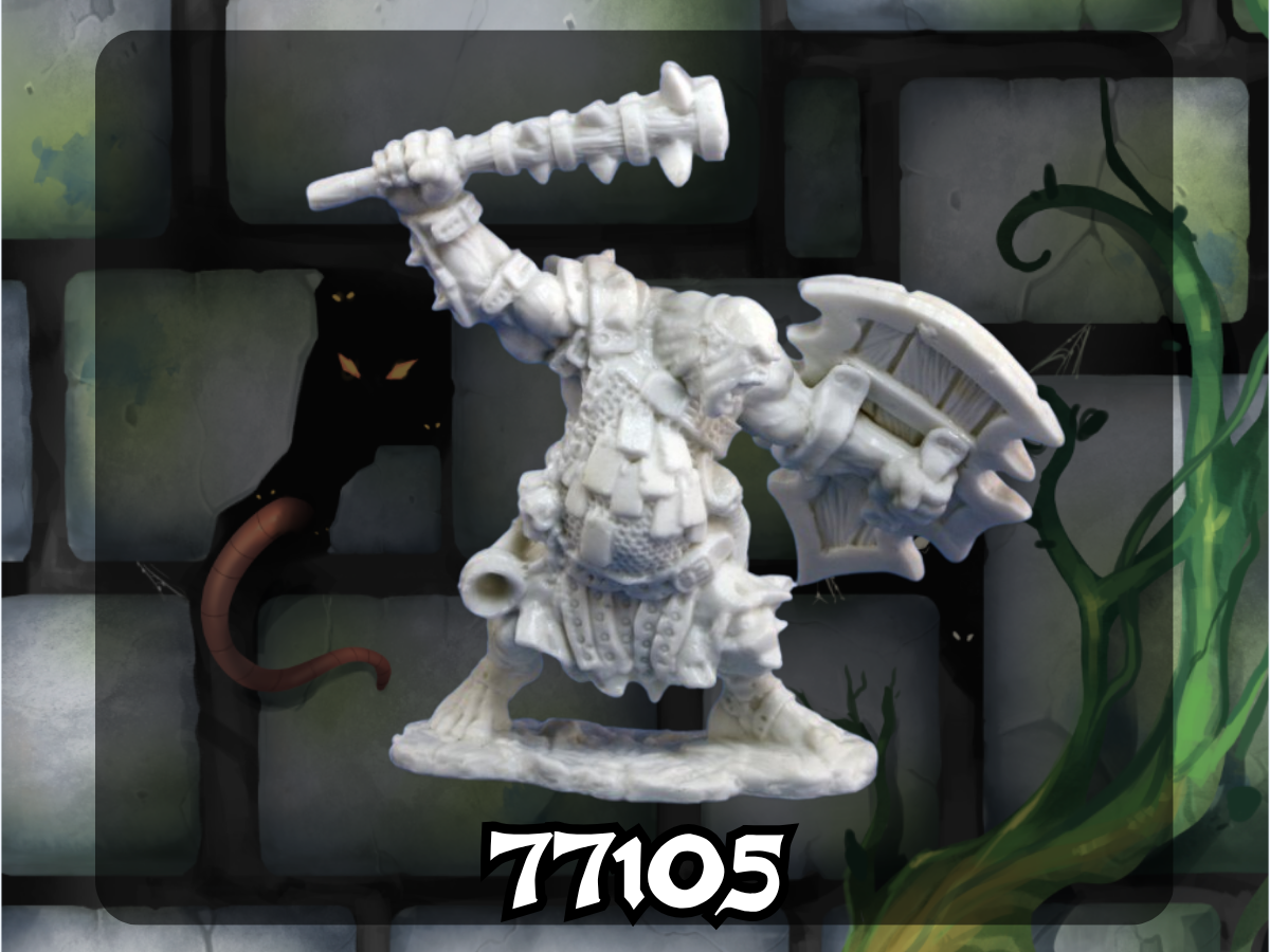 Dark Heaven Bones: Kagunk, Ogre Chieftan 77105