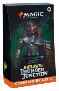 Outlaws of Thunder Junction Commander Deck - Grand Larceny (U/B/G)