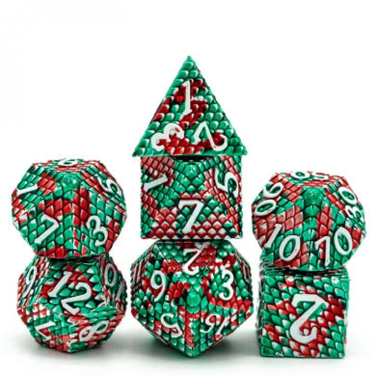 Foam Brain Dice: Pit Viper Dragon Scale