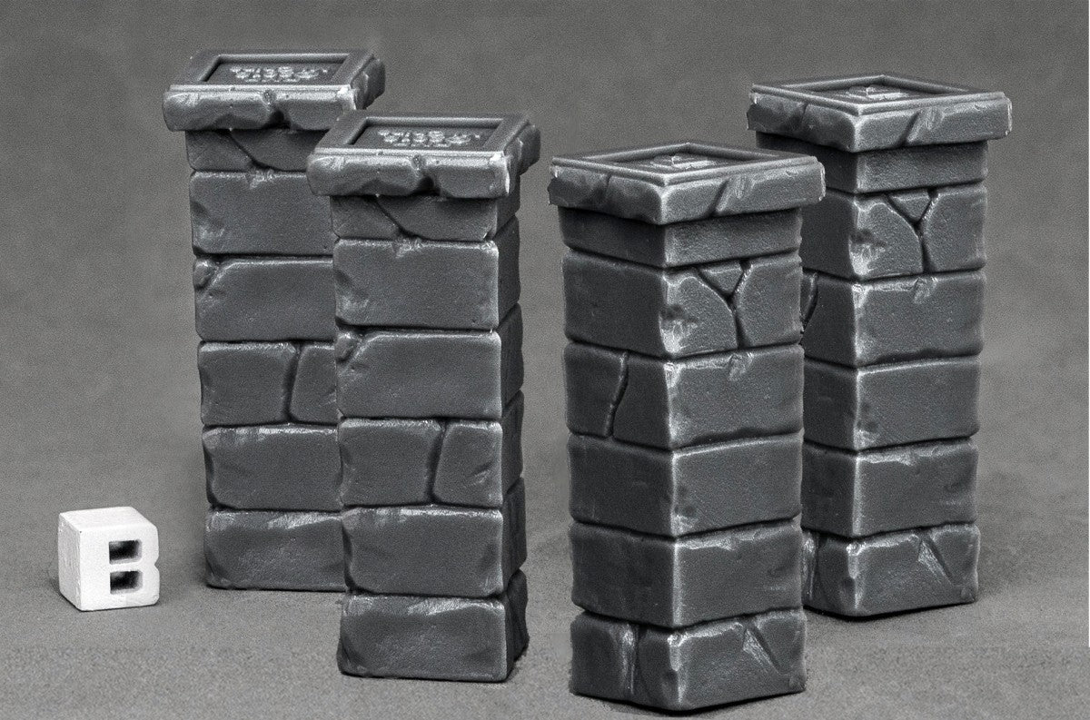 Dark Heaven Bones: Graveyard Fence Posts 77531