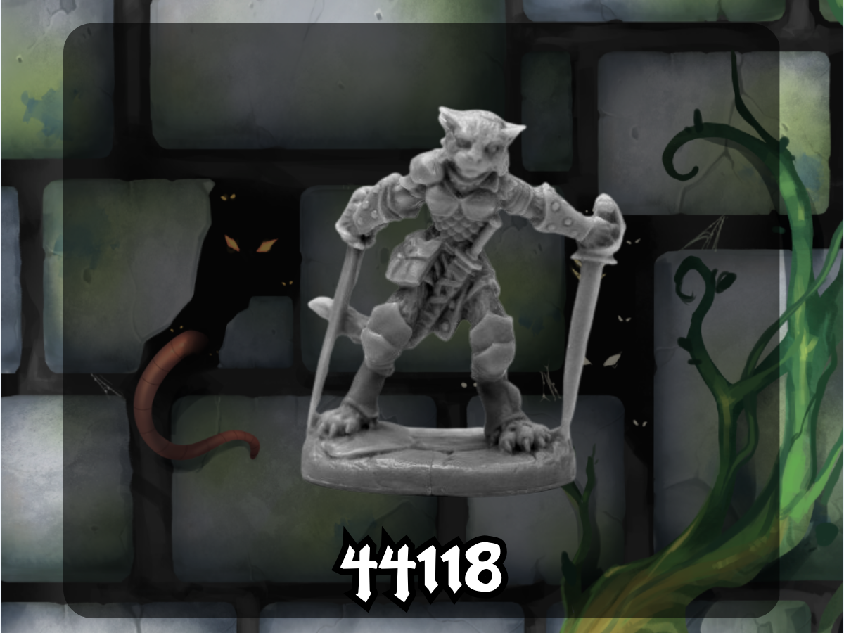Bones Black: Shadoweyes, Catfolk Rogue 44118