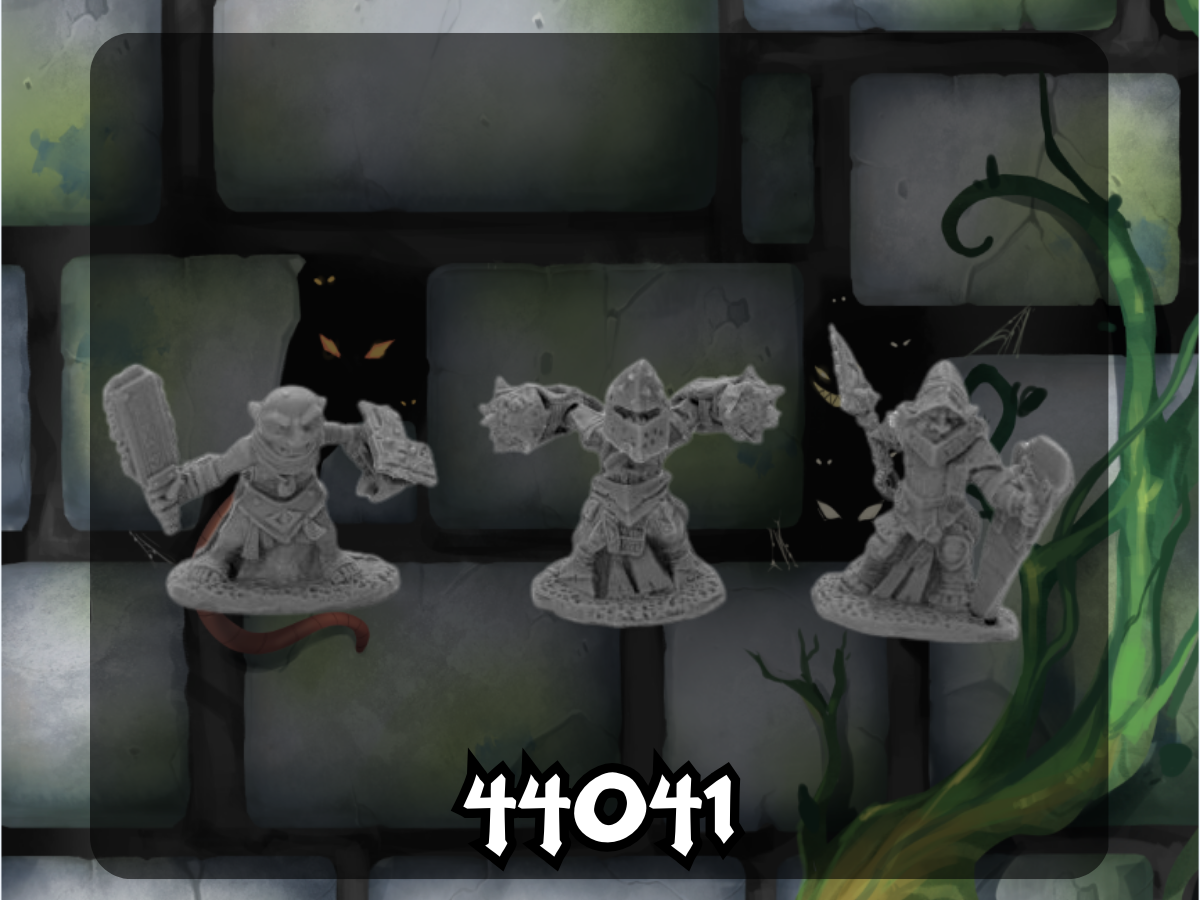 Bones Black: Bloodstone Gnome Warrior 44041