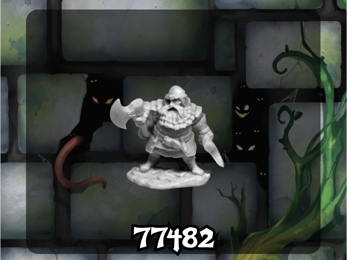 Bones: Hagar, Dwarven Hero 77482