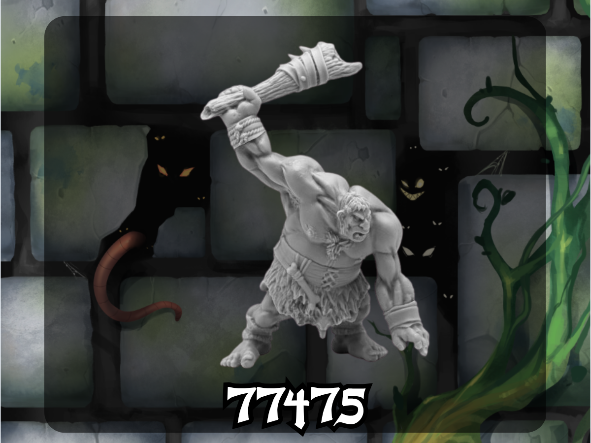 Dark Heaven Bones: Hill Giant Lowlad Warrior 77475
