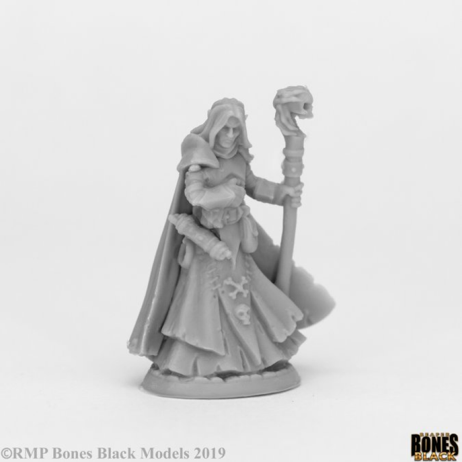 Bones Black: Dark Elf Wizard 44073