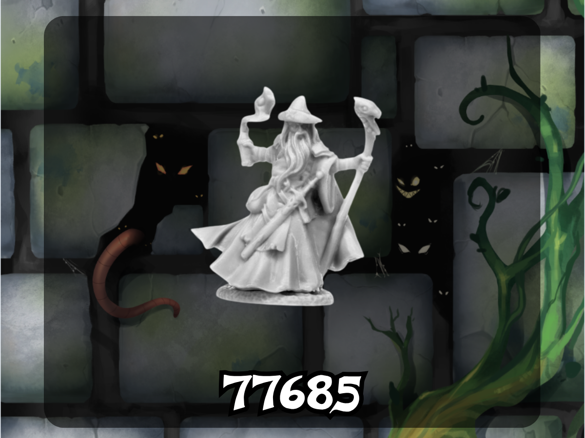 Bones: Kelainen Darkmantle Wizard 77685