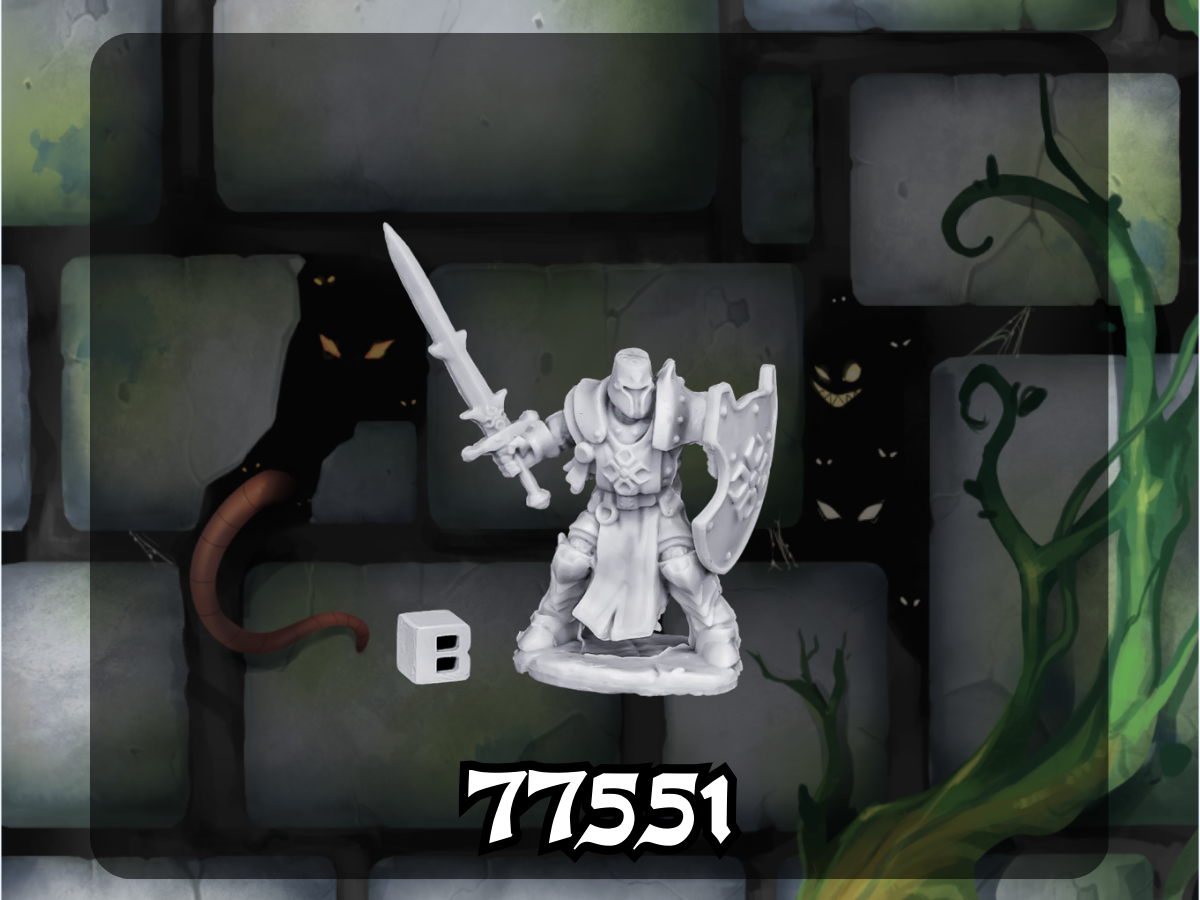 Bones: Crusader Swordsman 77551